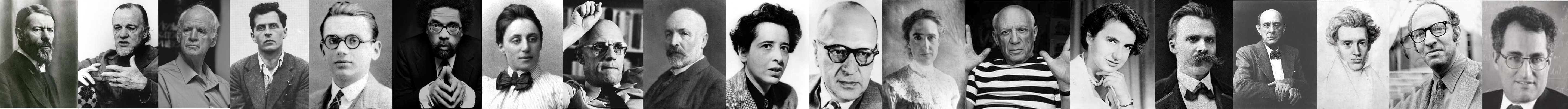 Faces of Thinkers
